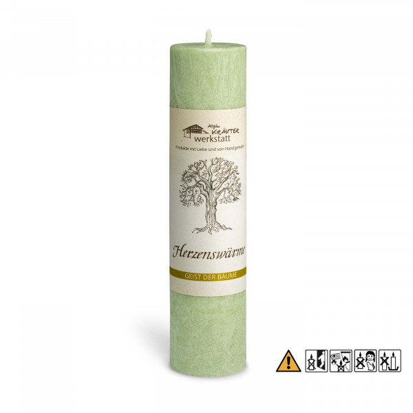 Allgäuer Heilkräuterkerze Herzenswärme
